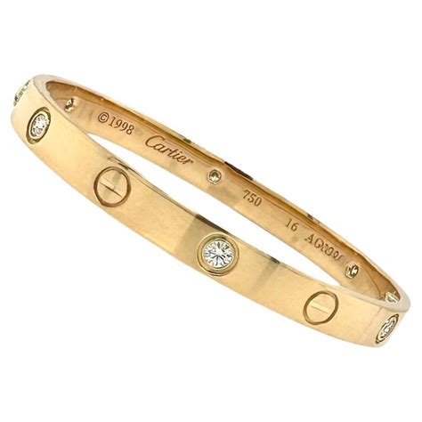 cartier bracelet 750 16|cartier 750 bracelet price.